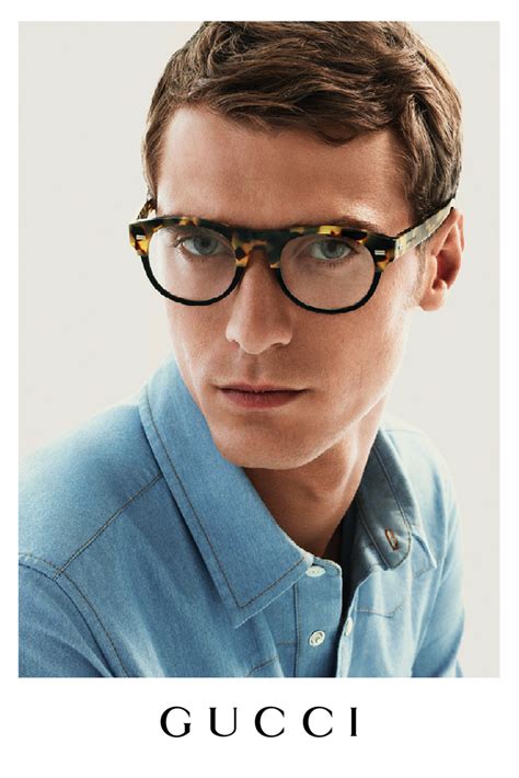 gucci reading glasses for men|gucci clear frame glasses men.